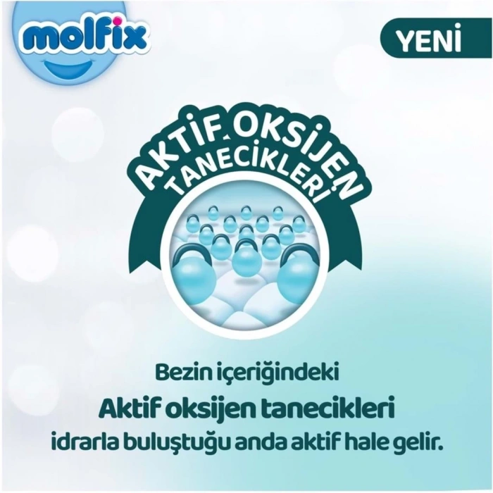 BFS   Molfix Premium Bebek Bezi Fırsat Paketi 4 Beden 7-14 Kg 54 Adet