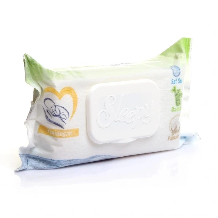 Mey İthalat® Natural Yenidoğan Islak Mendil 12x40 480 Yaprak