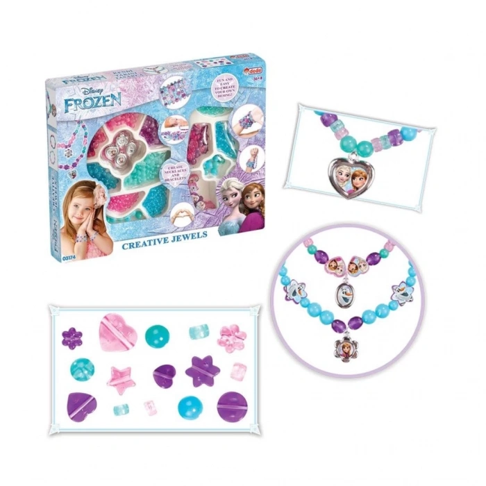 BFS Nessiworld 03174 Frozen Takı Seti 2li -Dede