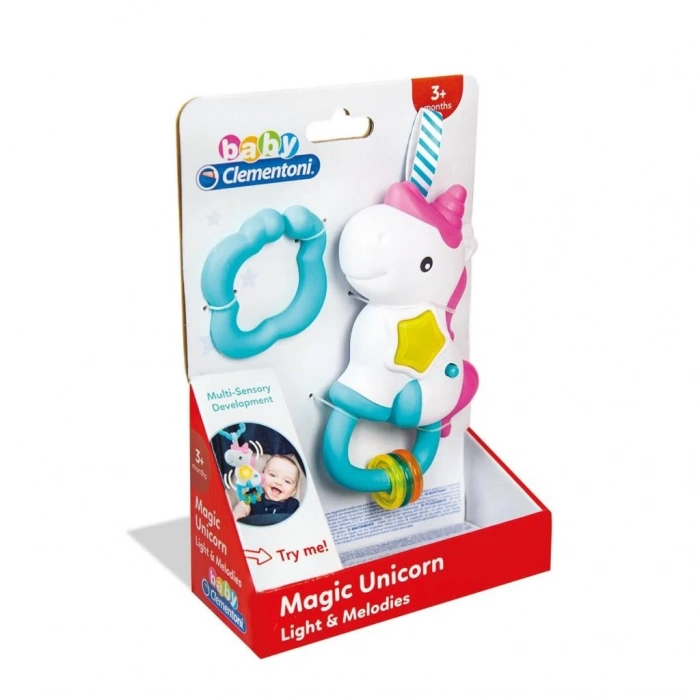 BFS Nessiworld 17333 Baby Clementoni - İnteraktif Unicorn Oyuncak +6 ay