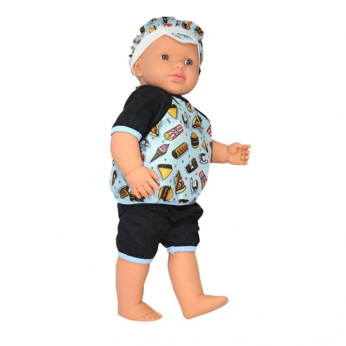 BFS Nessiworld 2251 Gamze, Konuşan Aliş Erkek Kel Bebek 55 cm