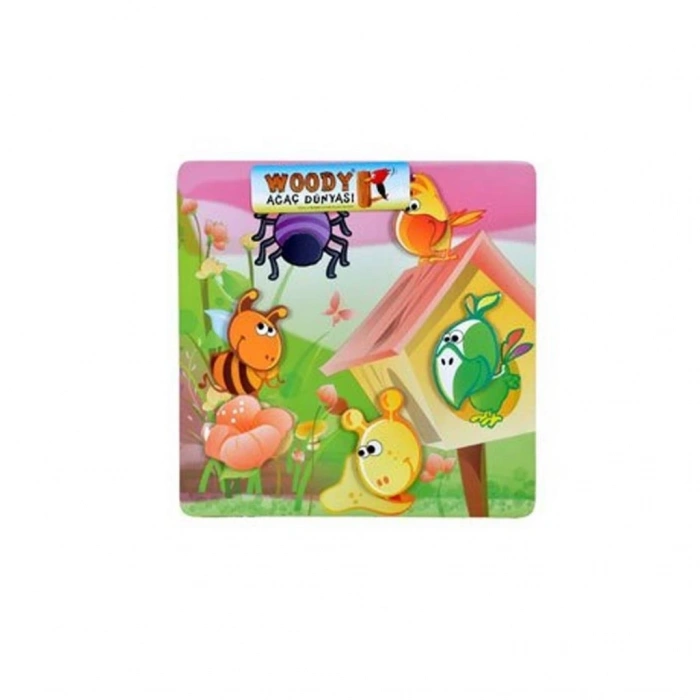 BFS Nessiworld 30058 Ahşap Puzzle 3D Kafalar