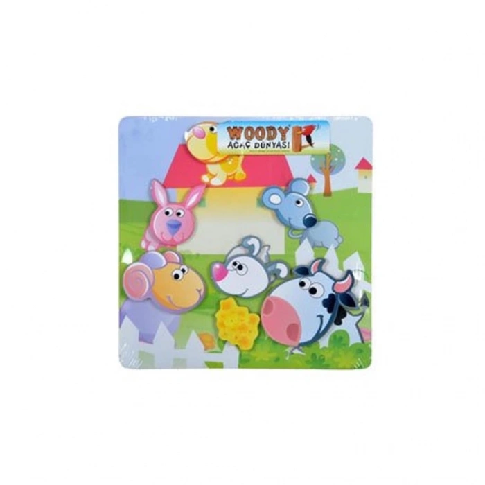 BFS Nessiworld 30058 Ahşap Puzzle 3D Kafalar