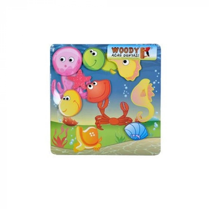 BFS Nessiworld 30058 Ahşap Puzzle 3D Kafalar