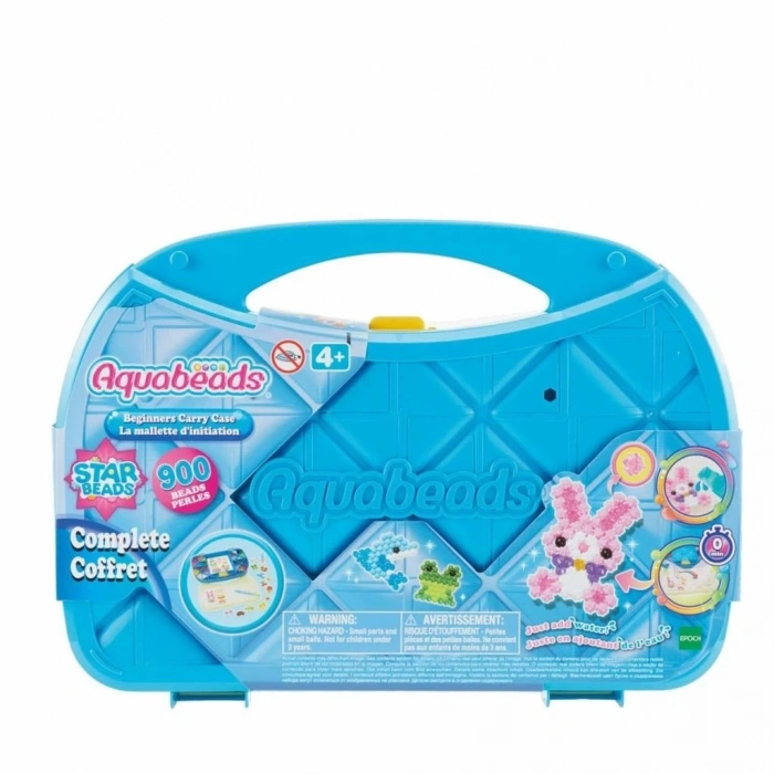 BFS Nessiworld 31912 AquaBeads Çantalı Başlangıç Seti 900 parça +4 yaş