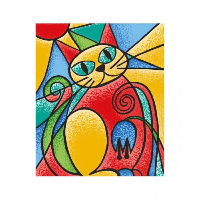 BFS Nessiworld 5001 KumToys Cam Vitray - Glass Painting / +6 yaş