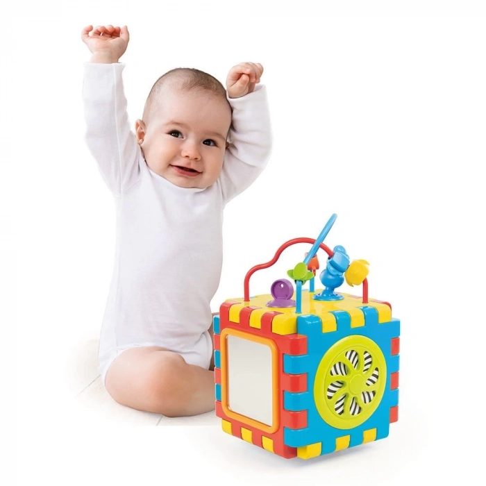 BFS Nessiworld 5092 2 IN 1 EĞİTİCİ KÜP VE PUZZLE