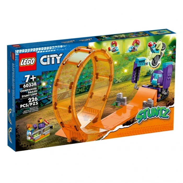 BFS Nessiworld 60338 Lego City - Şempanze Yumruğu Gösteri Çemberi 226 parça +7 yaş