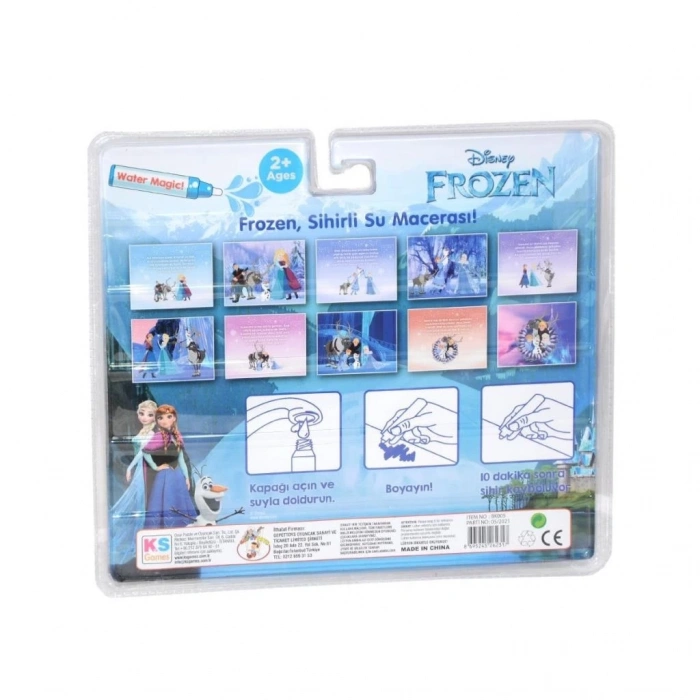 BFS Nessiworld BK005 Gepettoys, Frozen Sihirli Boyama Kitabı