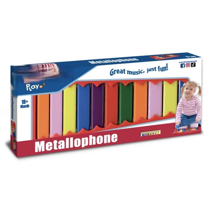 Mey İthalat® Oyuncak Renkli Ksilofon