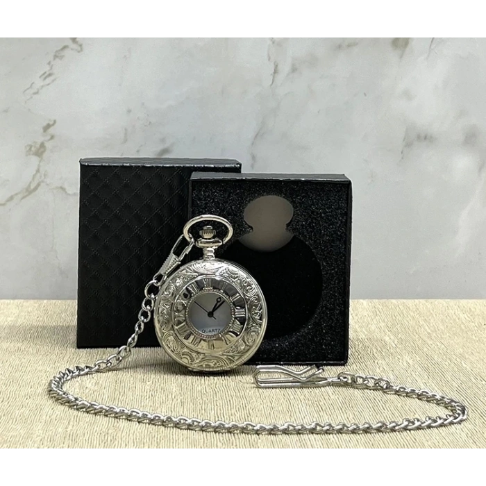 BFS Özel Kutulu Antik Köstekli Saat Alk4674