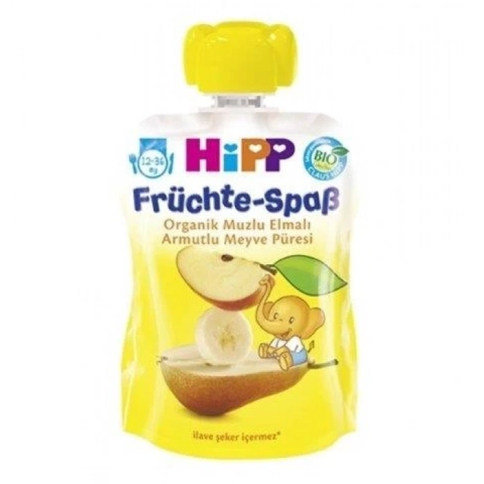 BFS    p Organik Muzlu Elmalı Armutlu Meyve Püresi 100 Gr