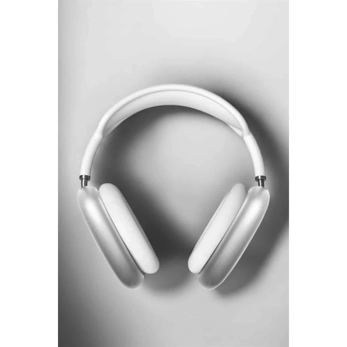 BFS P9 Air Max Kablosuz 5.0 Mikrofonlu Bluetooth Kulaklık Beyaz Yüksek Ses Kaliteli