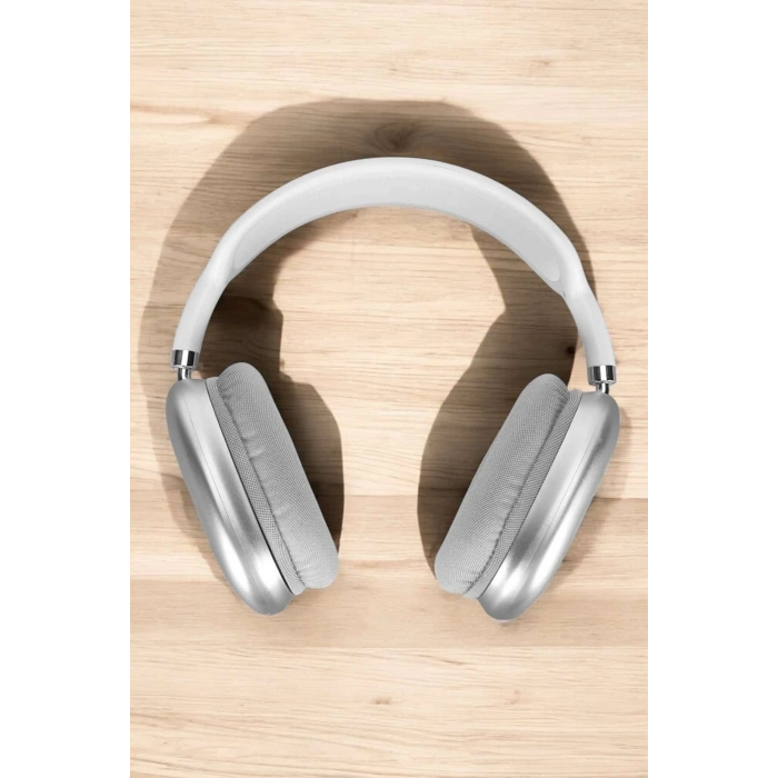 BFS P9 Plus Kablosuz Kulak Üstü Bluetooth Kulaklık Beyaz Mikrofonlu Kulaküstü Kablosuz Kulaklık