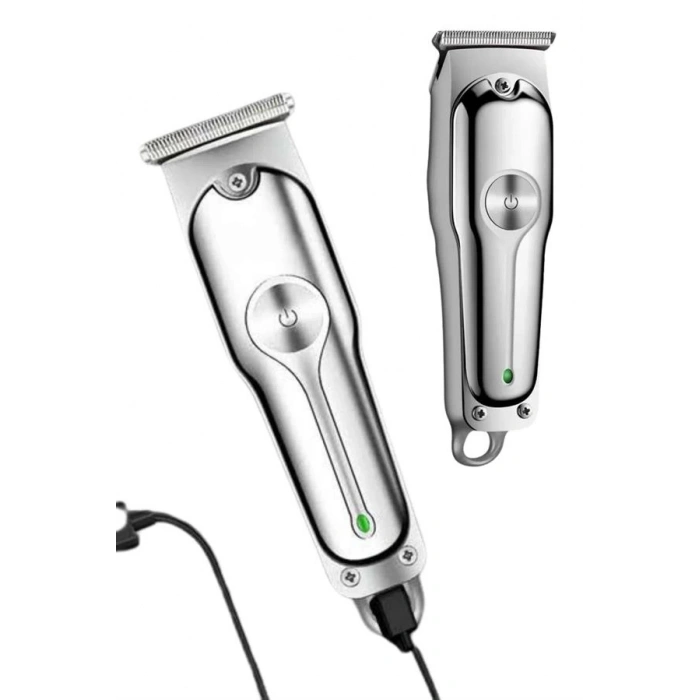 BFS Paslanmaz Çelik Bıçaklı Kablosuz Şarjlı Dijital Göstergeli Tıraş Makinesi