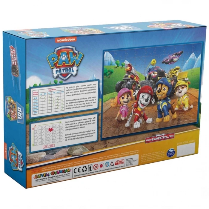 BFS   Paw Patrol 100 Parça Puzzle
