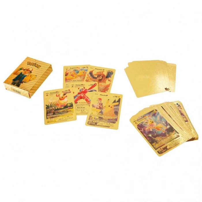 BFS   Pokemon Starter Kartları Gold 55li Paket
