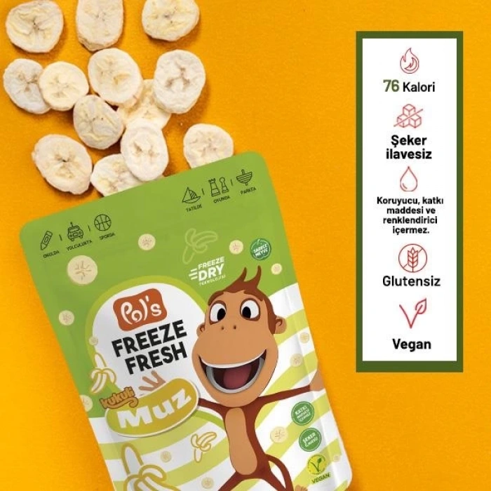 BFS   Pol’s Freeze Fresh Kukuli Muz 20 Gr