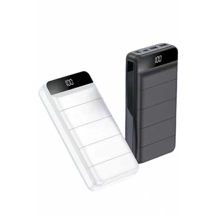 BFS Powerbank 50.000 Mah Dijital Göstergeli Taşınabilir 4 Portlu Hızlı Powerbank