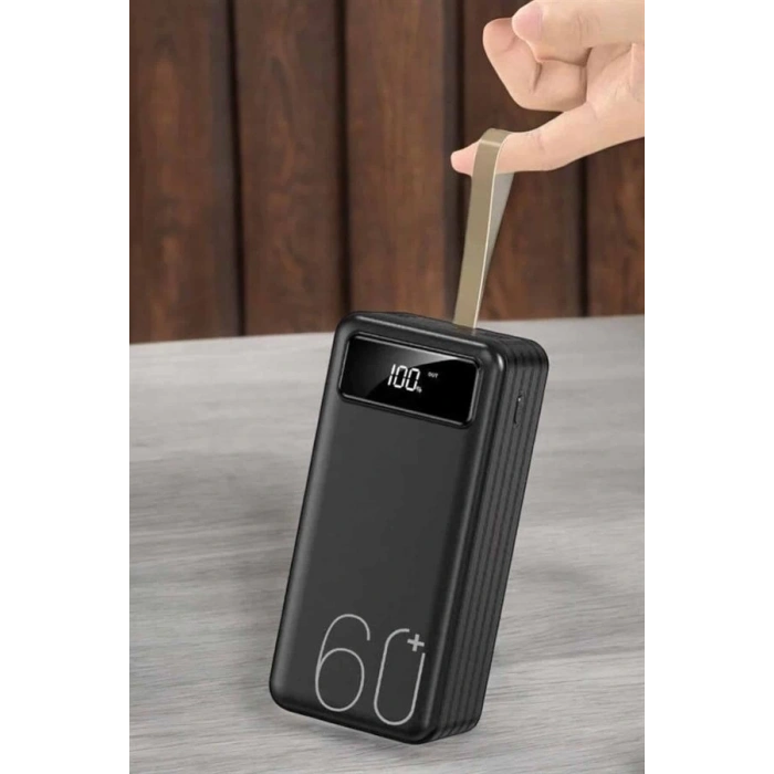 BFS Powerbank 60.000 MAH Dijital Göstergeli 4 Portlu Taşınabilir