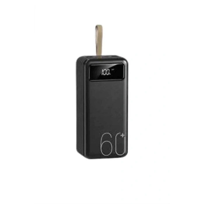 BFS Powerbank 60.000 Mah Taşınabilir Şarj Hızlı El Fenerli Dijital Göstergeli
