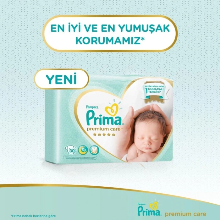 BFS    Premium Care Bebek Bezi Ekonomik Paket 4 Beden 46 Adet