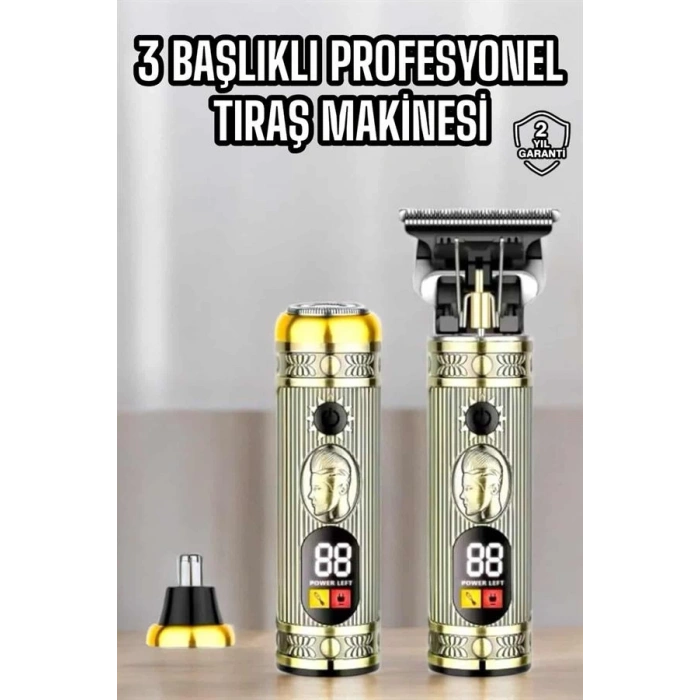 BFS Profesyonel Saç Sakal ve Vücut Tıraşına Uygun Sıfır Sinek Kaydı Tıraş