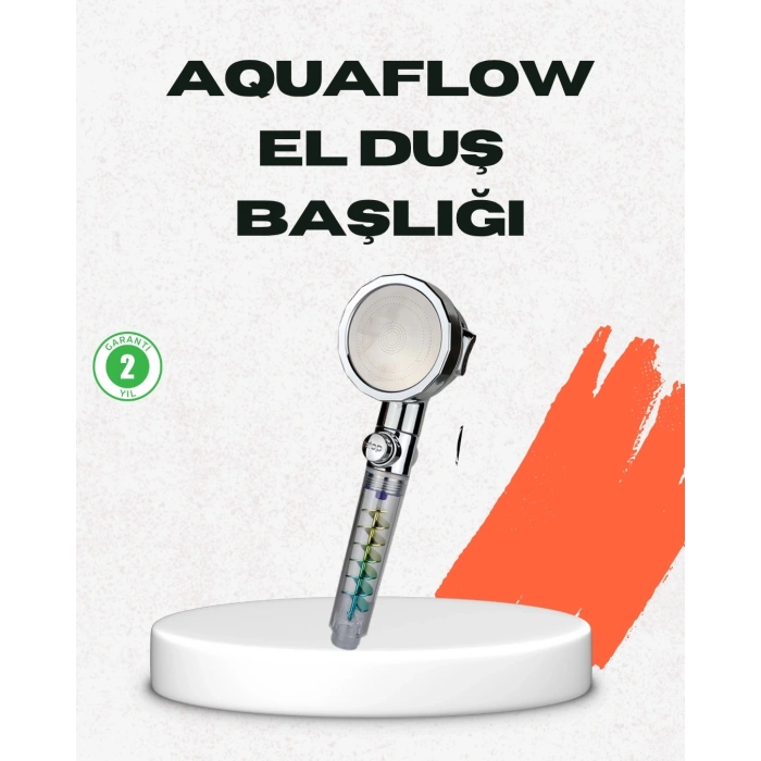 BFS Rahatlatıcı Yağmur Etkili El Duşu – Döner Pervaneli, Dayanıklı ve Şık Tasarım