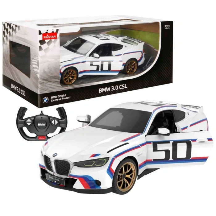 BFS   Rastar 1/14 F/F BMW 3.0 CSL 2.4GHZ Işıklı Uzaktan Kumandalı Araba