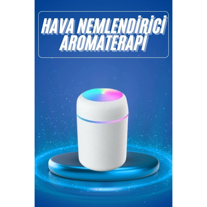 BFS Rgb Işıklı Ulrasonik Ledli Hava Nemlendirici Buhar Makinesi Buhardanlık