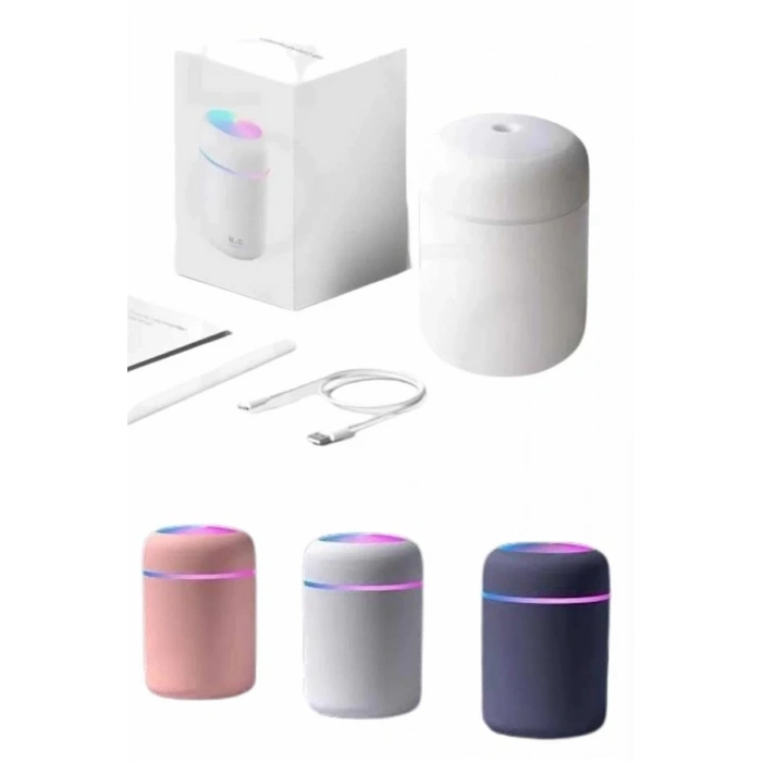 BFS Rgb Işıklı Ulrasonik Ledli Hava Nemlendirici Buhar Makinesi Buhardanlık