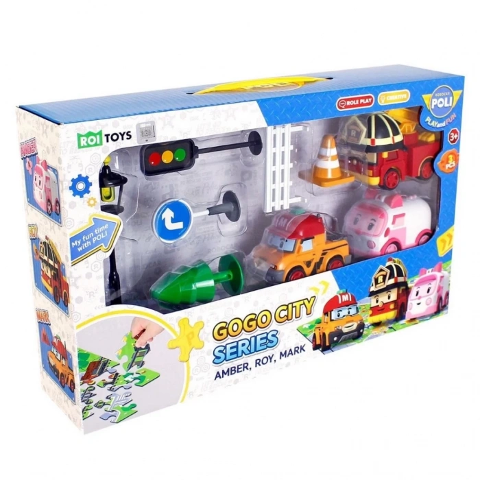 BFS   Robocar Poli Gogo City Series Oyun Seti