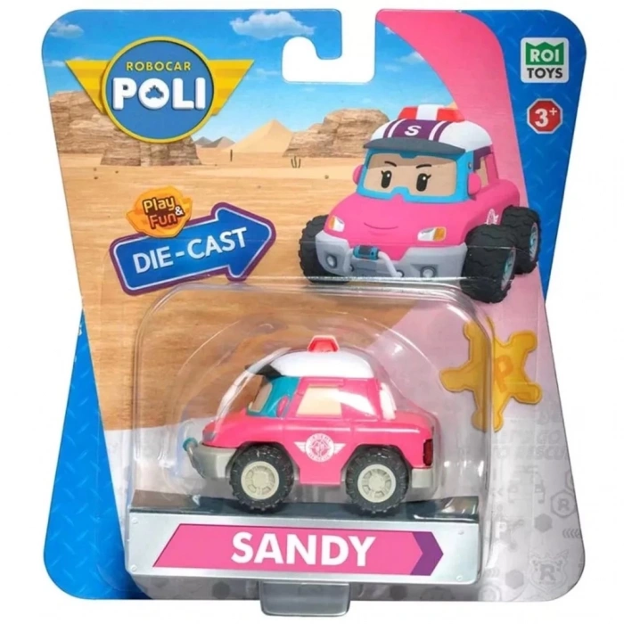 BFS   Robocar Poli Metal Araç Karakter Figür Sandy
