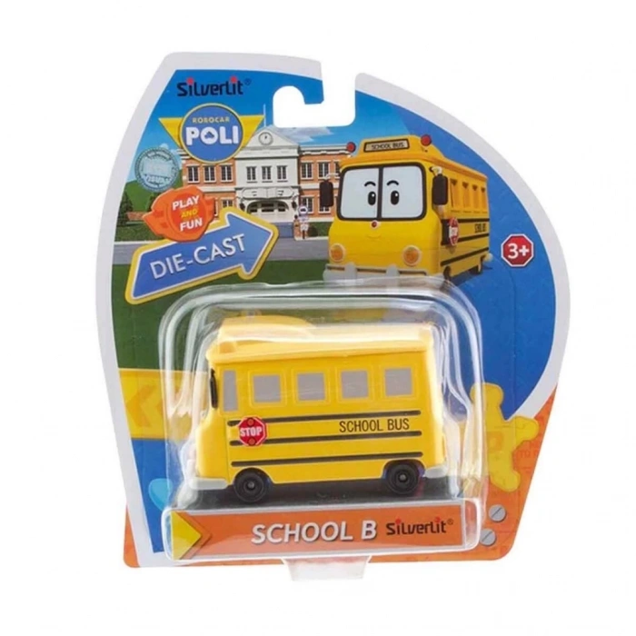 BFS   Robocar Poli Metal Araç Karakter Figür School B
