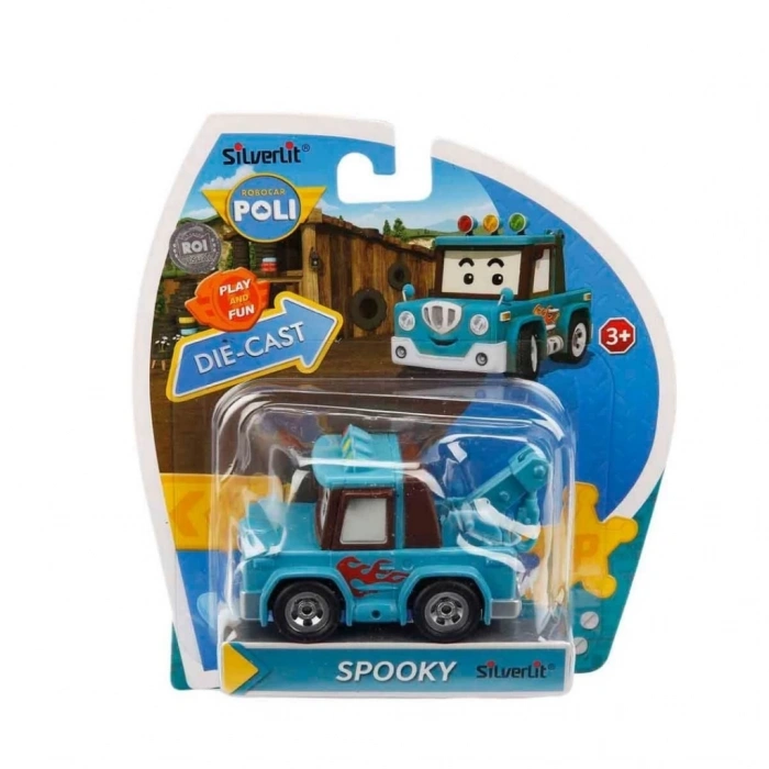 BFS   Robocar Poli Metal Araç Karakter Figür Spooky