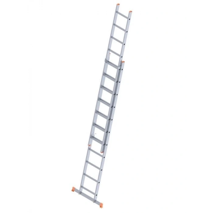 Mey İthalat® Saraylı 2X11 A Tipi Sürgülü Merdiven 6,02 Metre