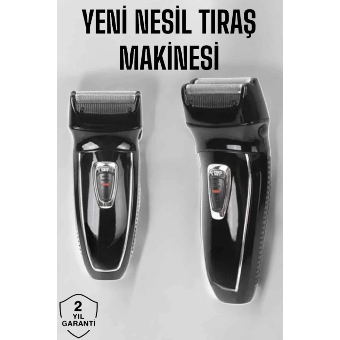 BFS Şarjlı Paslanmaz Çelik Bıçaklı ve Kablosuz Saç Sakal Tıraş Makinesi