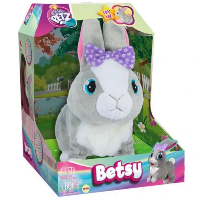 BFS   Sesli ve Hareketli Peluş Tavşan Betsy