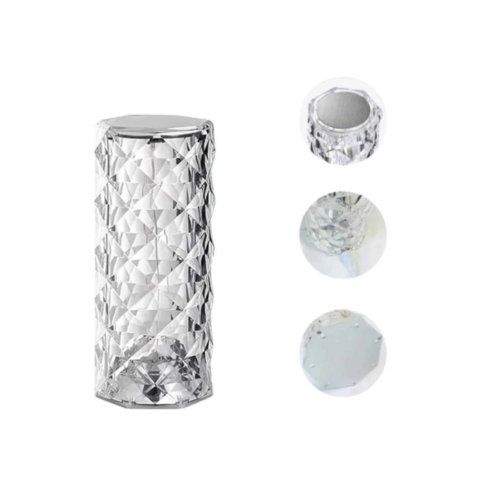 BFS Sevgililer Gününe Özel Romantik Kristal Gece Lambası Sevgiliye Hediye