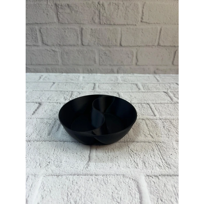 BFS Siyah Çerezlik Kase Seti 4 Adet 3x12 cm