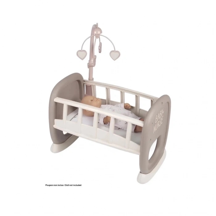 BFS  Smoby Baby Nurse Sallanan Dönenceli Bebek Beşiği 220372