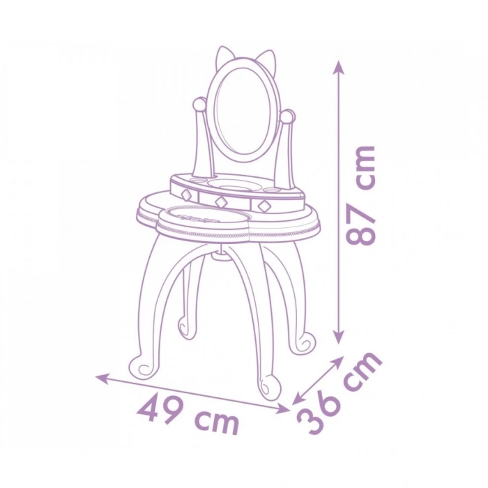BFS   Smoby Gabby Makyaj Masası Ayaklı