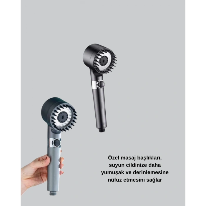 BFS Spa Masaj Uçlu Duş Başlığı – Yorgunluğu Gideren Rahatlatıcı Duş Deneyimi