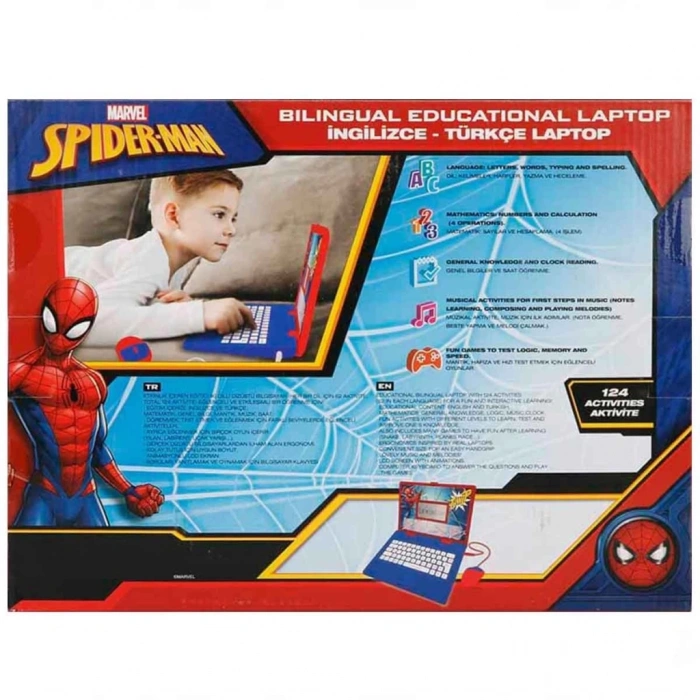 BFS  Spiderman İngilizce Türkçe Laptop