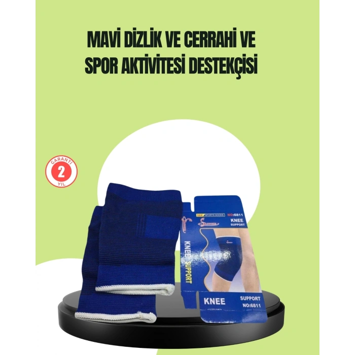 BFS Spor İçin Diz Destek Bandı Anti Kayma Yapısı