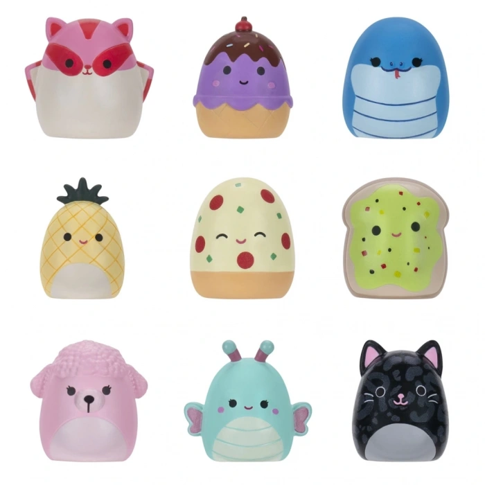 BFS Squish-a-longs 3 Figür + Yüzük Çantalı Sürpriz Paket Seri 2