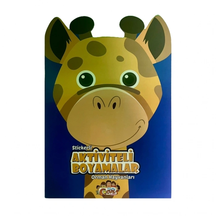 Mey İthalat® Stickerlı Aktivite ve Boyamalar Orman Hayvanları