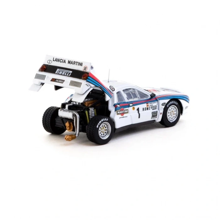 BFS   Tarmac Works 1/64 Lancia 037 Rally Rally Monte Carlo 1983 #1 with Tarmac Cards