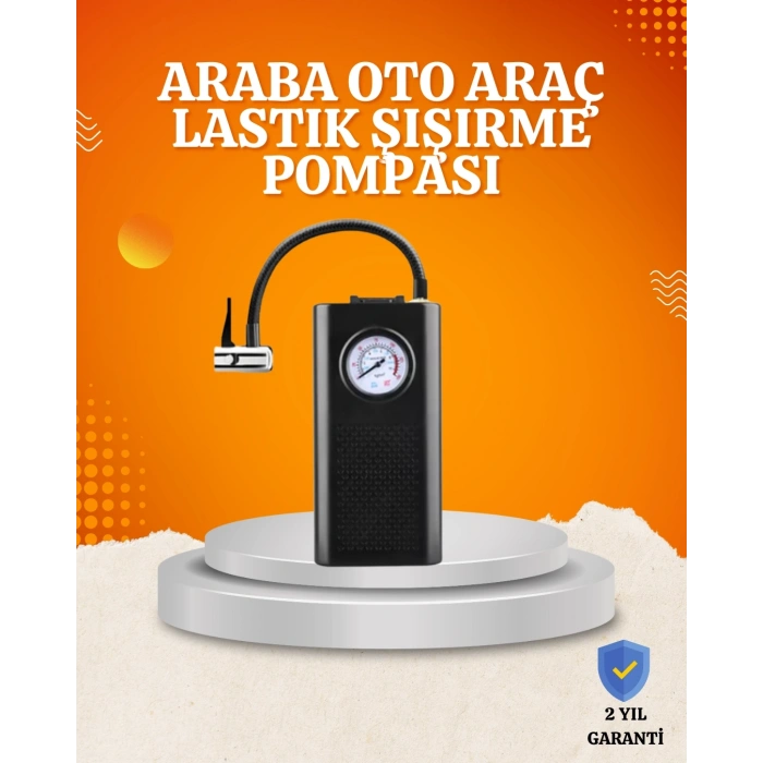 BFS Taşınabilir Elektrikli Oto Motosiklet Bisiklet Lastik Şişirme Pompası