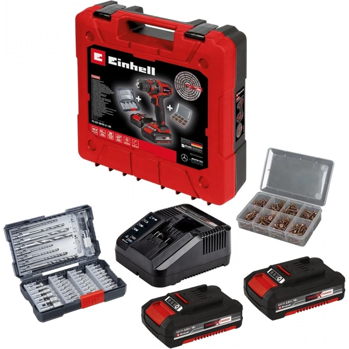 Mey İthalat®  TC CD 18/35 Li + 39 (2x2,0Ah) Akülü Vidalama